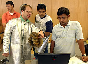 Student in Lab