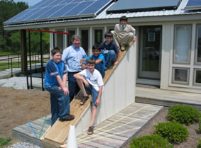 BSEN019s Dr. Tim McDonald led the group of fift