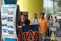 Erin and David touring Holck-Larsen Centre