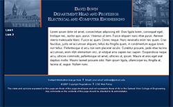 Faculty Web Template Version 3