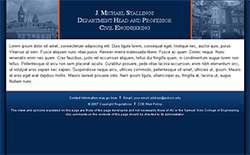 Faculty Web Template Version 3 (Full Page)
