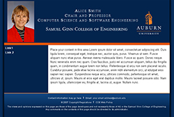 Faculty Web Template Version 4