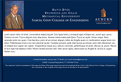 Faculty Web Template Version 4 (Full Page)