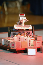 Robot performing task