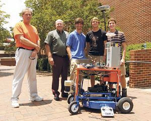 AU Lawnmower team