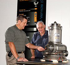 Robert Champion Tom Adams and J-2X engine