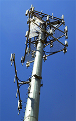 Wireless cell tower