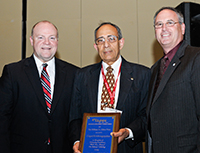 Gopal Krishnagopalan at award gala
