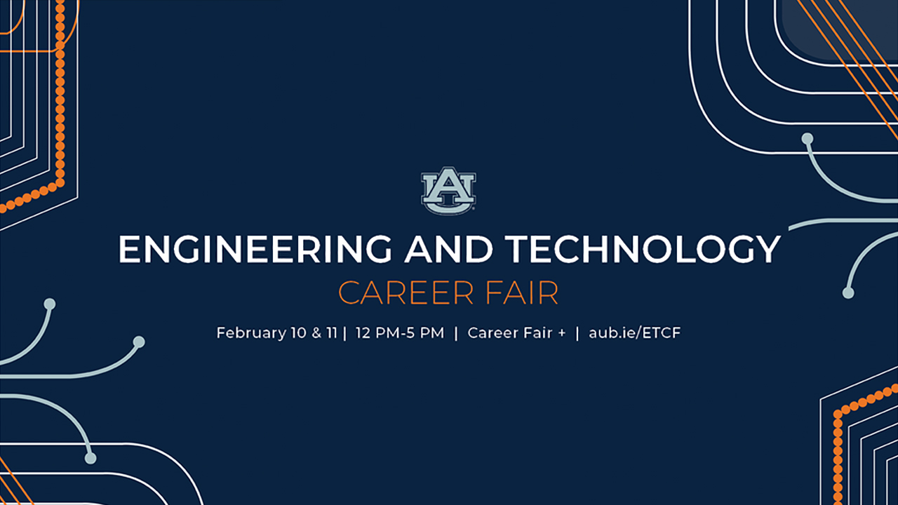 The virtual Engineering and Technology Career Fair will take place Feb. 10-11.