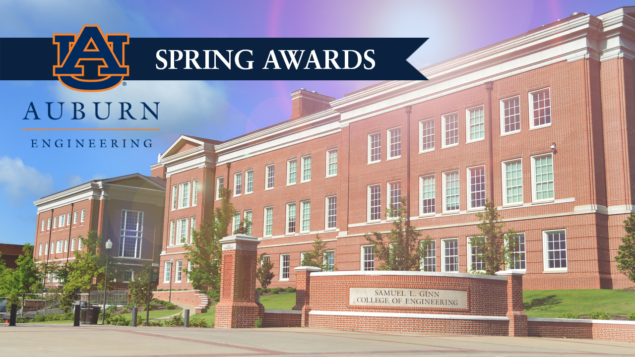 Auburn Engineering announces 2019-2020 spring award recipients.