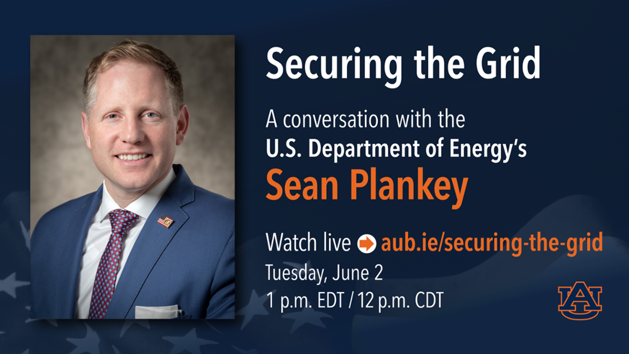 Sean Plankey from the Department of Energy will present a talk on "Securing the Grid."