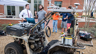 Alabama lawmakers met with Auburn University mechanical engineering researchers to discuss autonomous vehicles.