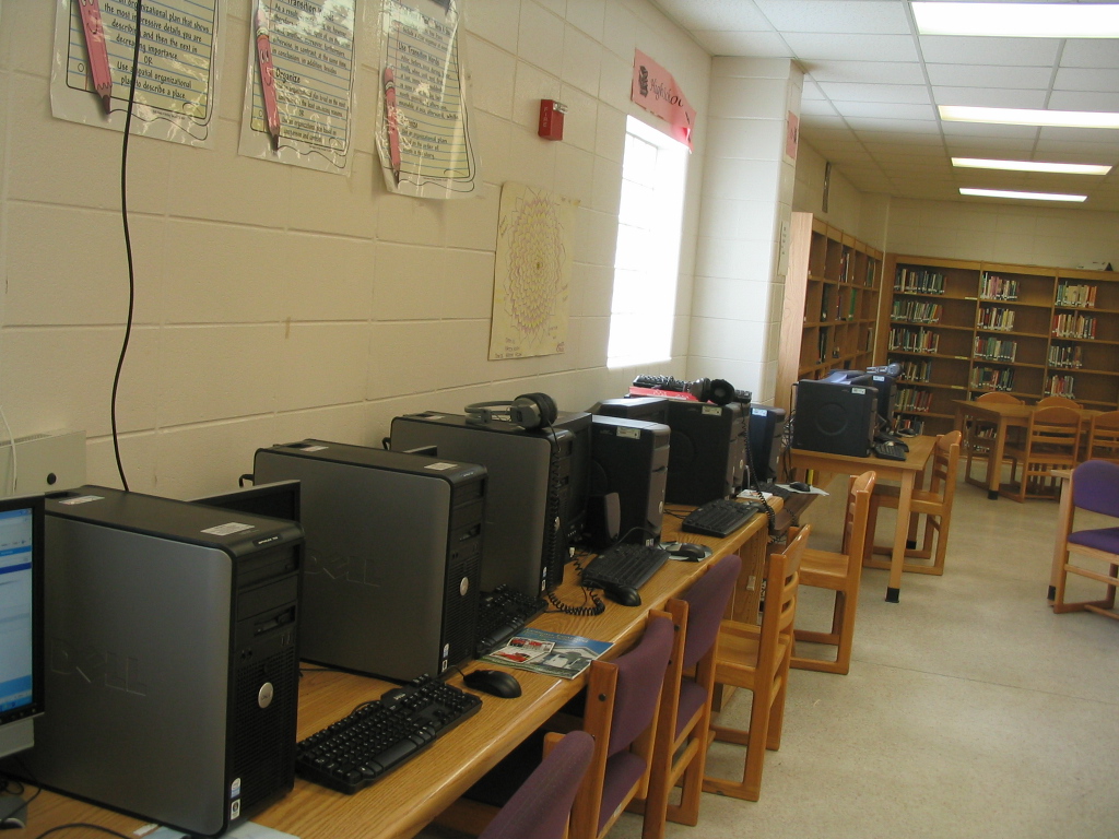 Library at RCH High