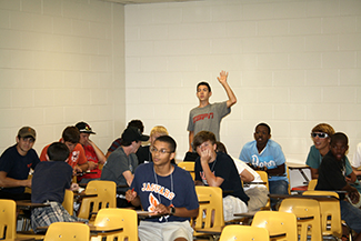 Students at TIGERs Camp