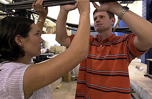 Students working on Lab