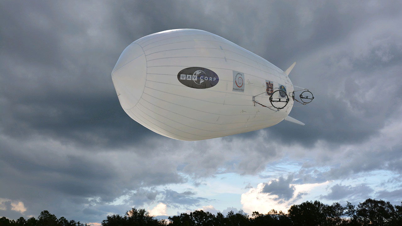 The airship's modular payload provides an opportunity for multiple uses.