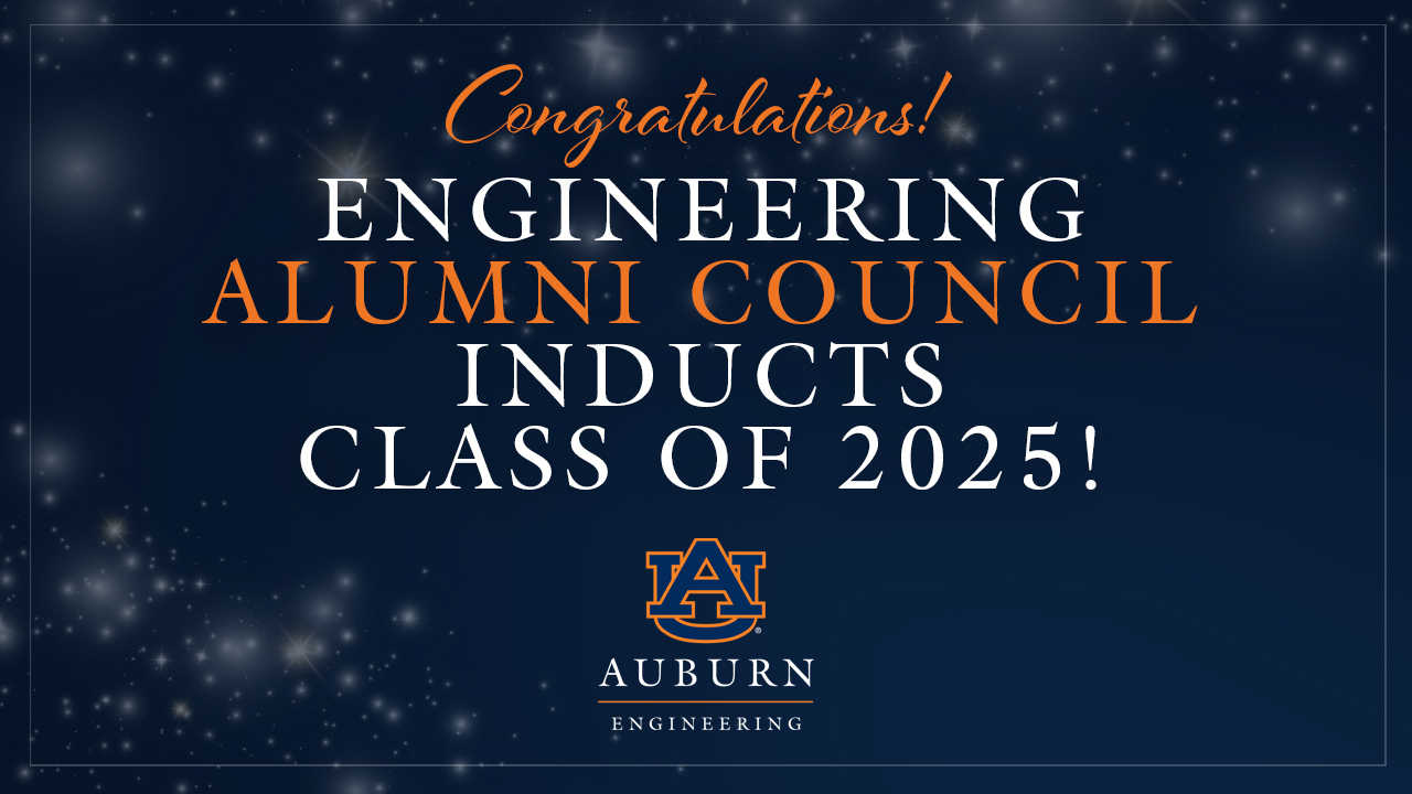 Auburn Alumni Engineering Council Class of 2025
