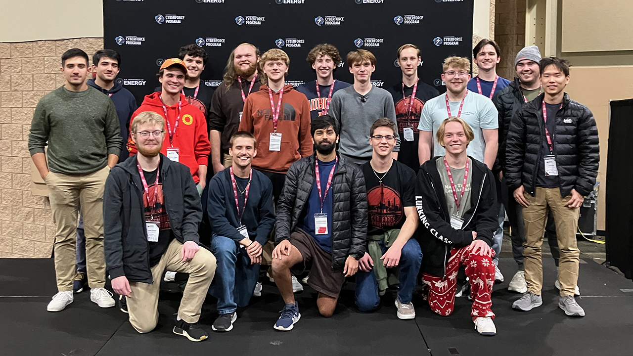 The student organization sent 18 competitors (three teams) to CyberForce, held Nov. 14-15 in the Chicago area.