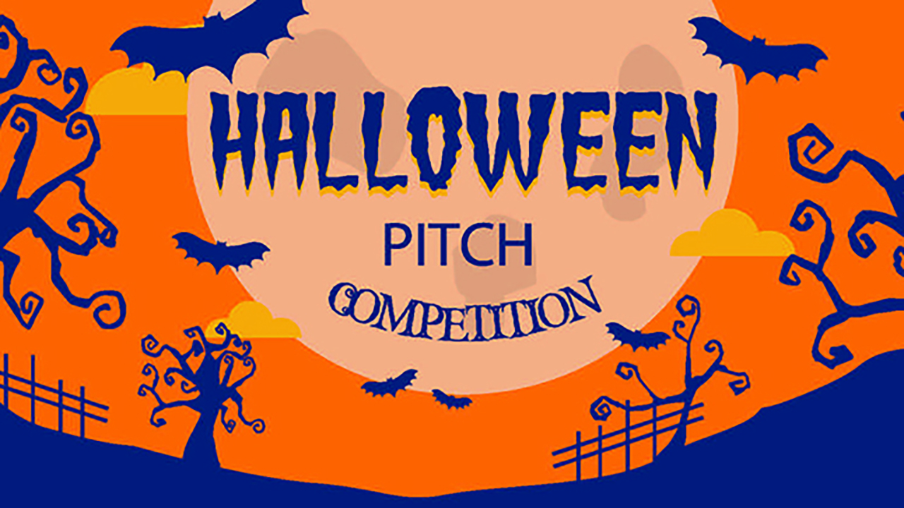 This year's Halloween Pitch Competition is co-sponsored by the Harbert College of Business and the Thomas Walter Center.