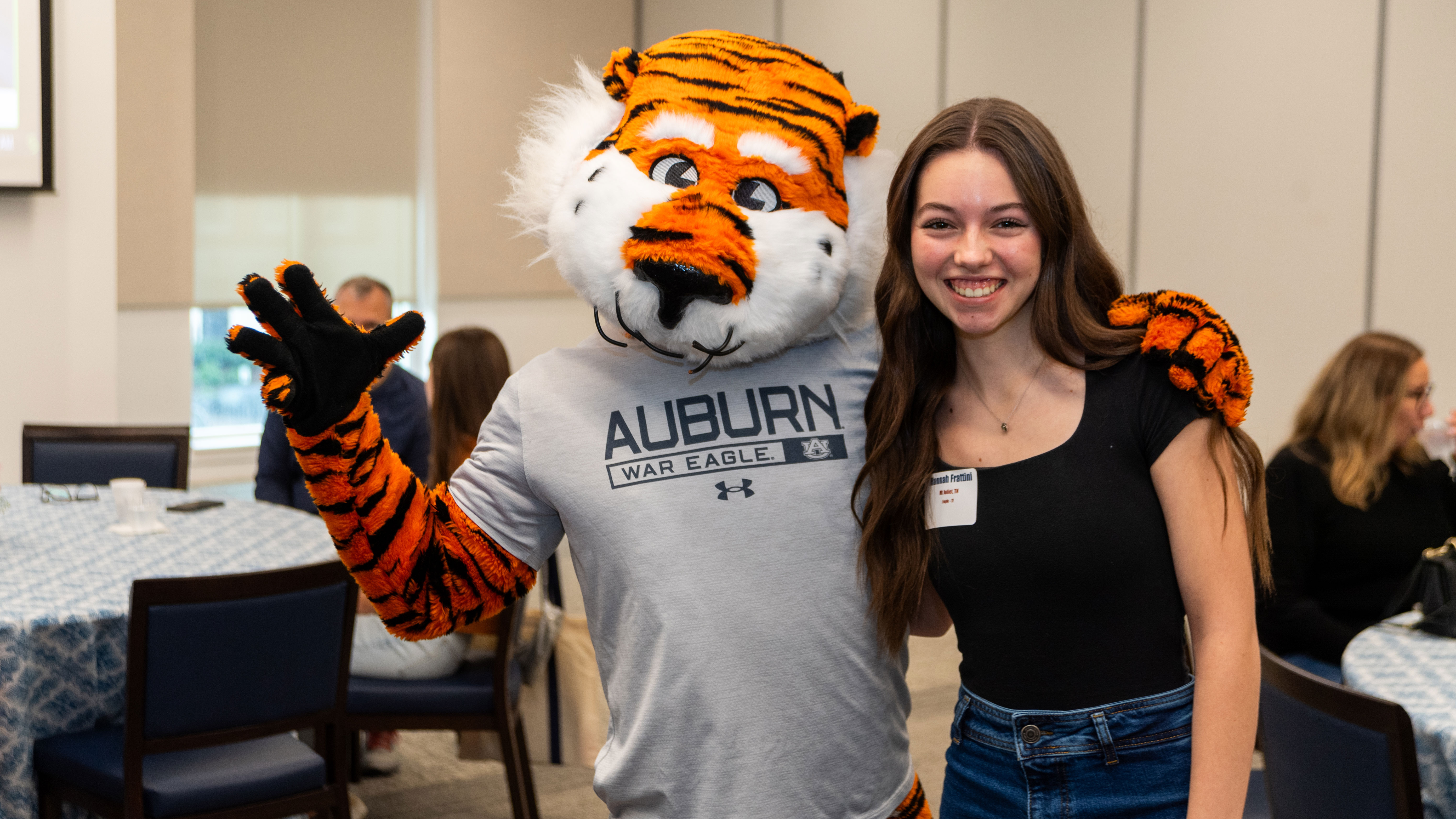 Students and families were treated to presentations in the Brown-Kopel Center followed by a browse session of the various majors offered in the college, a tour of the engineering departments, and lunch.