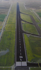 Asphalt airfield