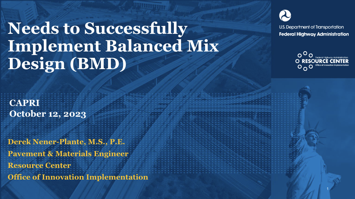 Needs to Successfully Implement BMD
