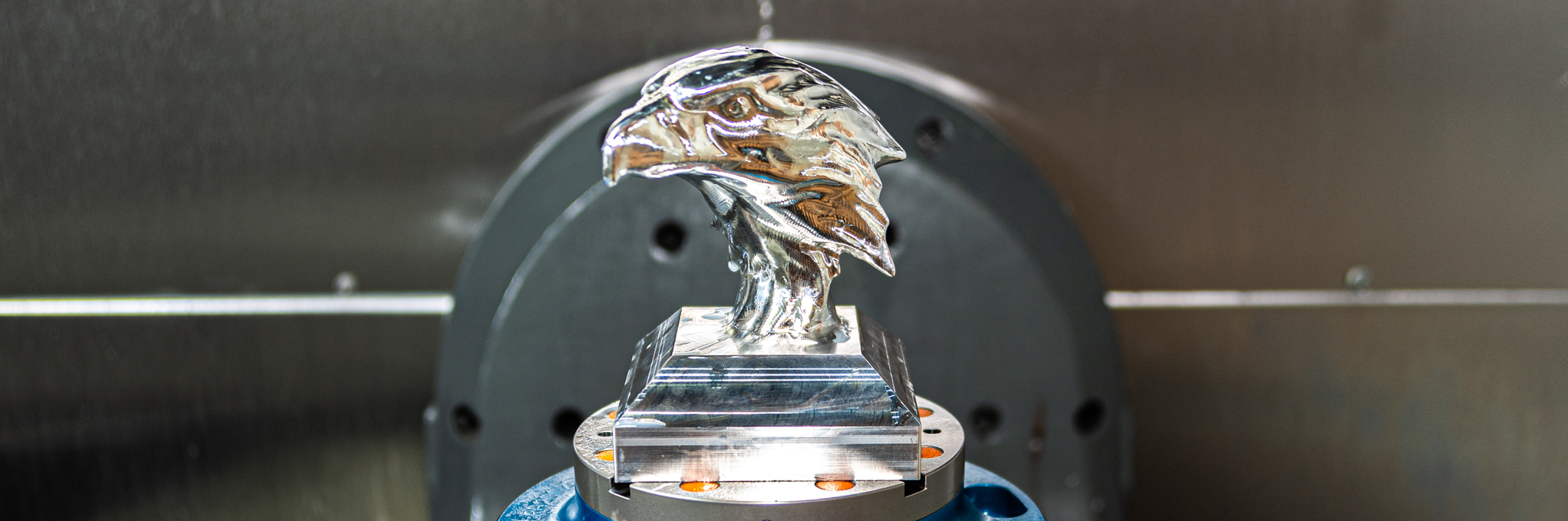 ICAMS creates Auburn-themed eagle sculptures through advanced machinery 