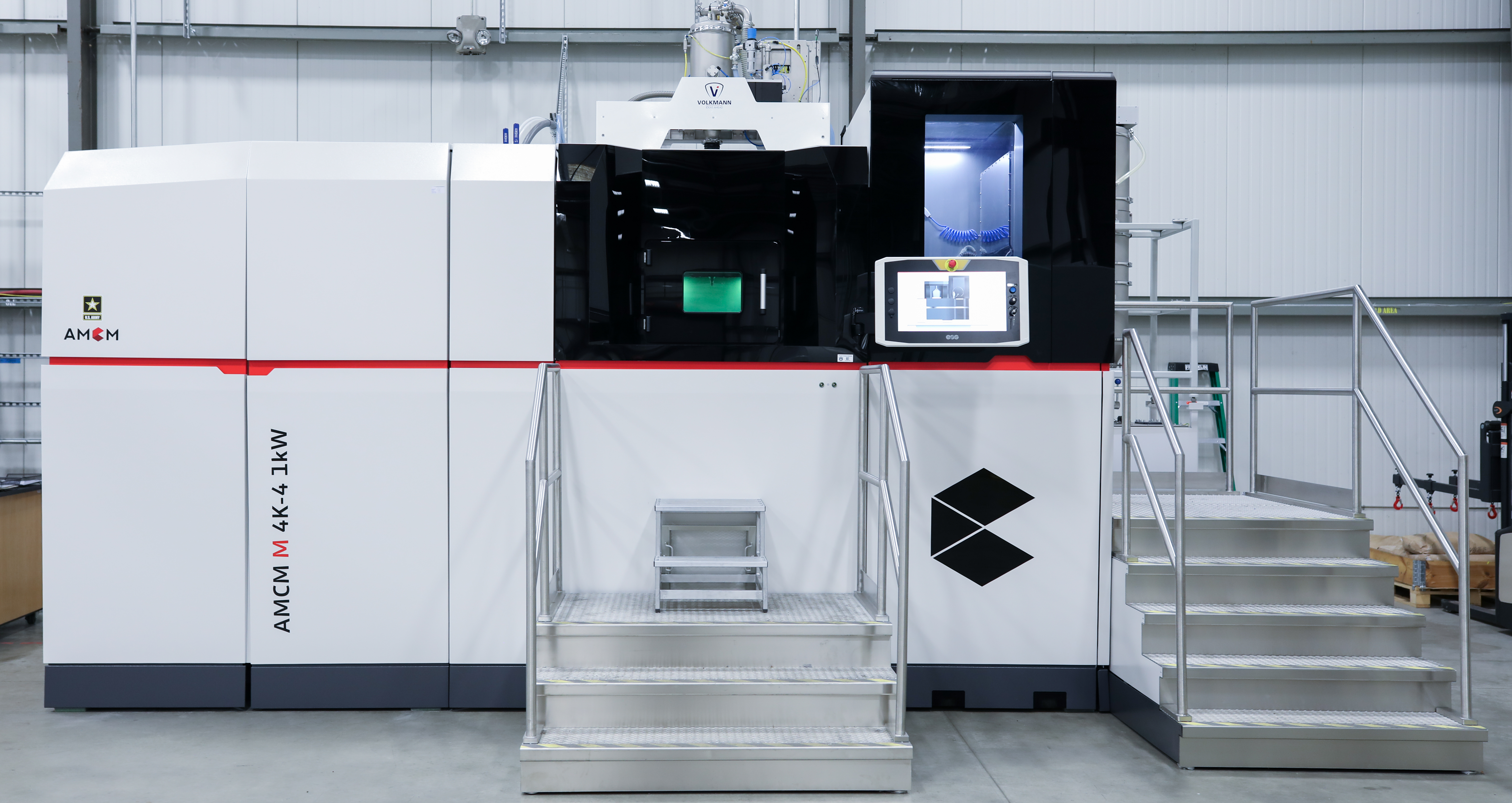 An AMCM M 4K large scale, high productivity system for demanding AM applications.