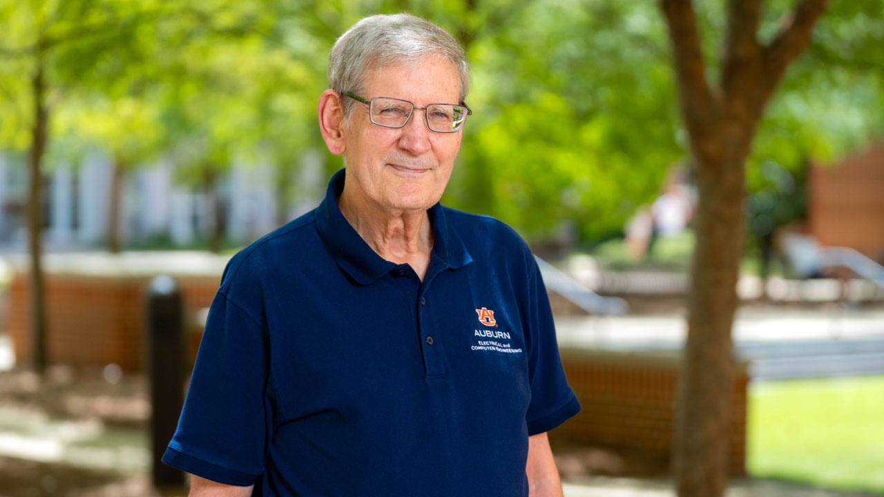 Professor Emeritus Victor Nelson has been a fixture on faculty at Auburn University since 1978, serving now as a visiting lecturer.