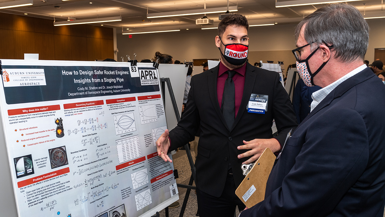 Students from all engineering disciplines will make research poster presentations before peers and judges.