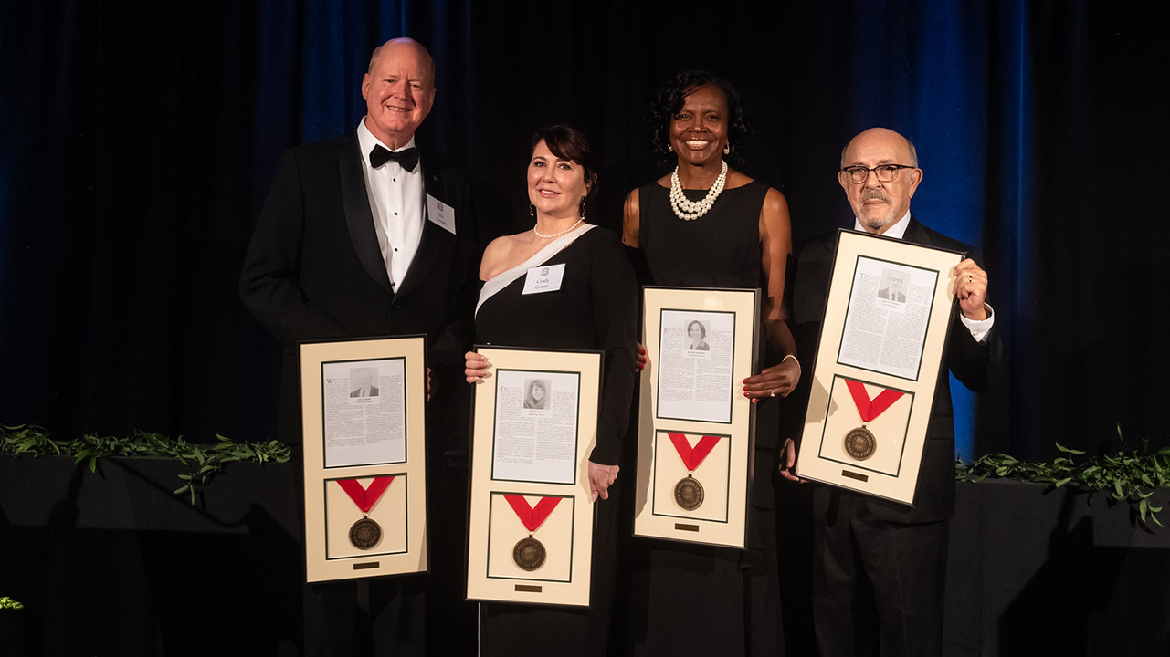 This year’s State of Alabama Engineering Hall of Fame inductees from the university include Jim Cooper, ’81 civil engineering and founder of Cooper Construction; Cindy Green, ’79 chemical engineering and retired chief sales and marketing officer for DuPont; and John Thomas, ’60 mechanical engineering and consultant for Lee & Associates.