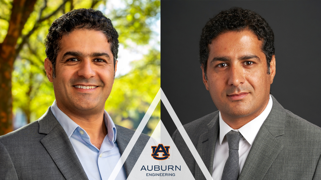 two men pose for a headshot.