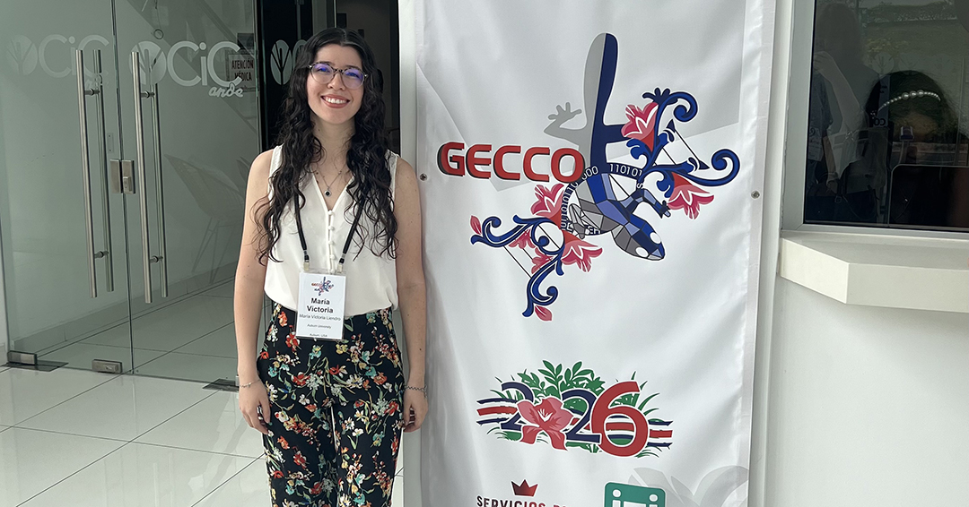 Maria Victoria Liendro attended the Genetic and Evolutionary Computation Conference July 13-17 in San Jose, Costa Rica.