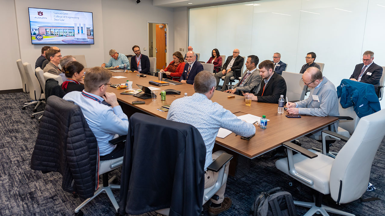 Leadership from Auburn Engineering and the Technical University of Applied Sciences at Wurzburg-Schweinfurt discussed collaboration efforts during a week-long summit March 26-31.