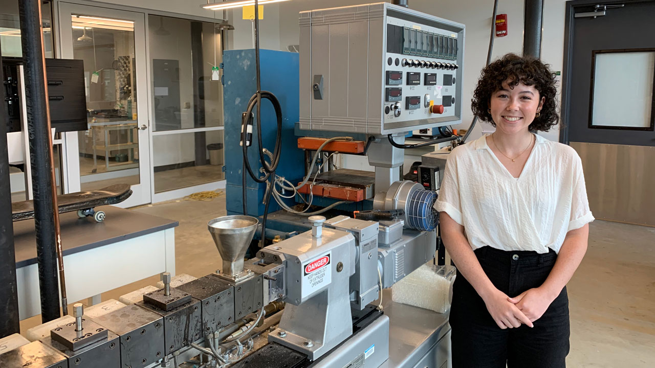 Maggie Nelson has already been recognized as an Astronaut Scholar by the Astronaut Scholarship Foundation, and as an Undergraduate Research Fellow, Center for Polymers and Advanced Composites Fellow, and MIT Research Intern.