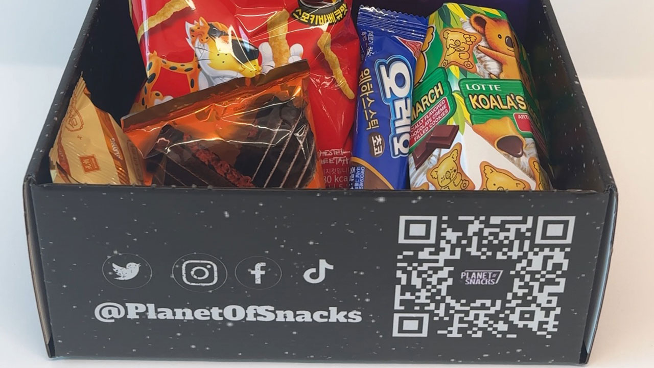 Snack boxes are available for 32 countries at $29.99 per box.