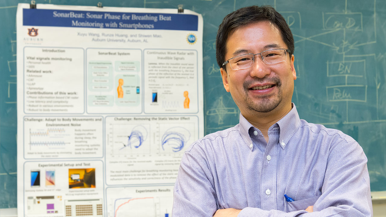 Shiwen Mao is director of the Wireless Engineering Research and Education Center at Auburn University.