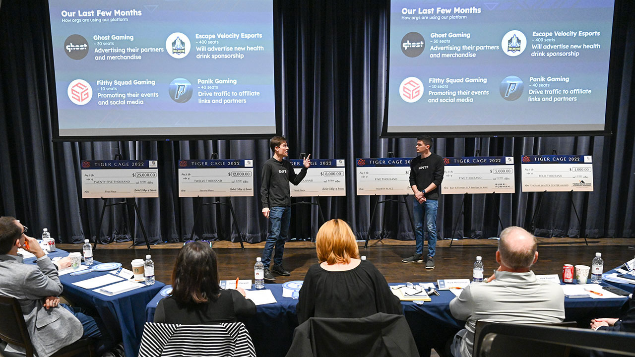 In the Tiger Cage’s 10th rendition, teams selected for the March 29 final round will compete for $80,000 in startup capital, with $25,000 going to the overall winner. 