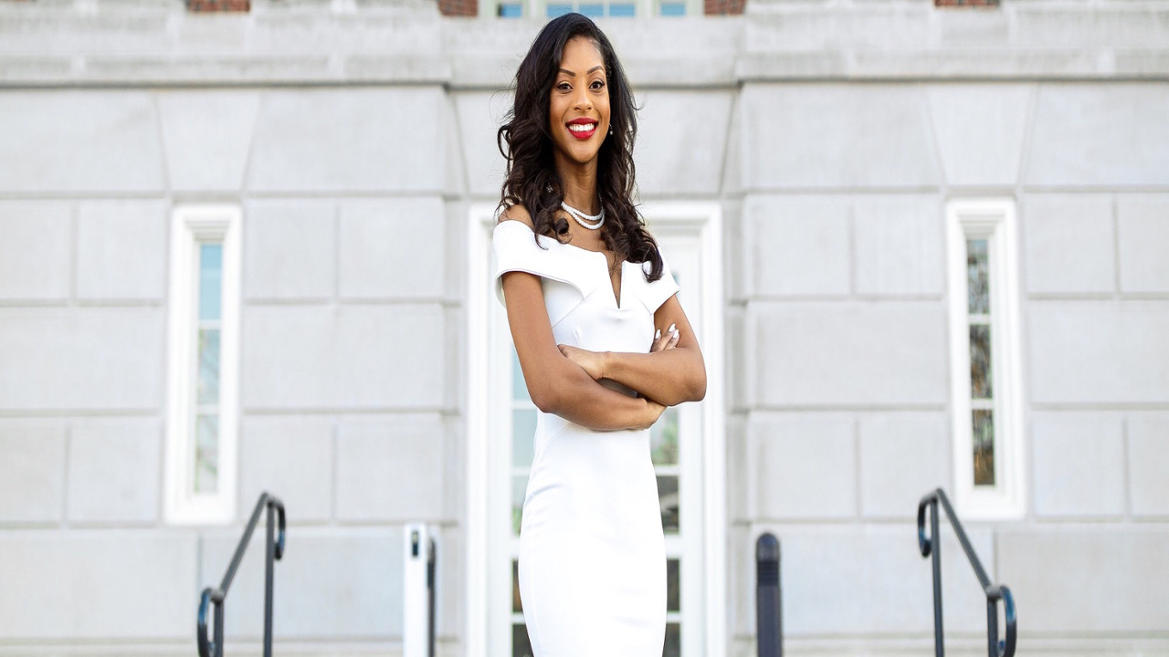 Jasmyne Brown is currently a management engineer at Emory Healthcare in Atlanta, Ga., while also working to obtain a Master of Business Administration through Troy University.  