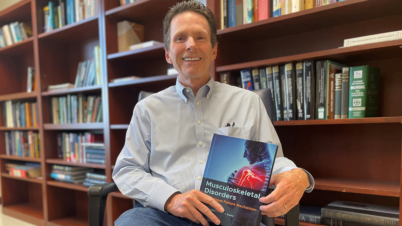 Sean Gallagher, the Hal N. and Peggy S. Pennington Professor in the Auburn University Department of Industrial and Systems Engineering, has written a new book entitled “Musculoskeletal Disorders: The Fatigue Failure Mechanism.”
