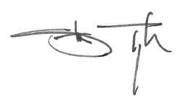 Chris Roberts Signature