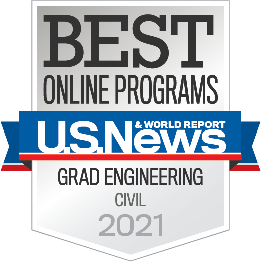 US News Badge for Graduate Online Programs