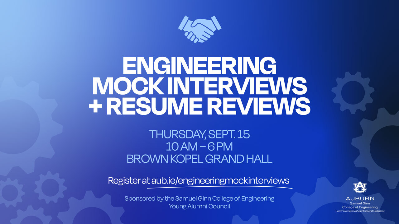 Mock interviews will be hosted in the Brown-Kopel Grand Hall from 10 a.m. to 6 p.m.