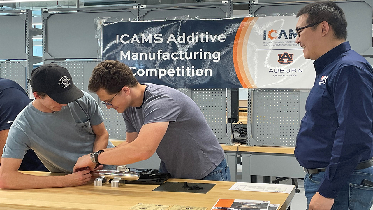 The ICAMS Manufacturing Competition objective required that the blades of the submarine propeller rotate on a shaft and that the propeller assembly must be fabricated entirely using one of the most prevalent additive manufacturing processes, fused filament fabrication, using a Prusa 3D printer.