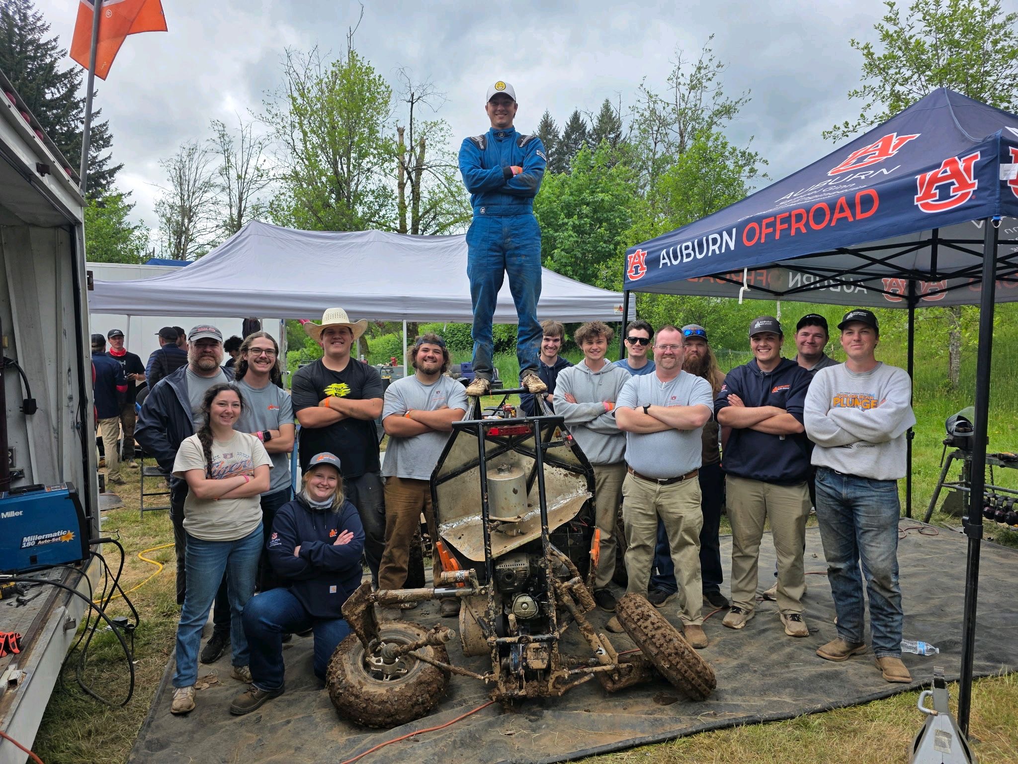 Auburn Off-Road team at Baja SAE 2026