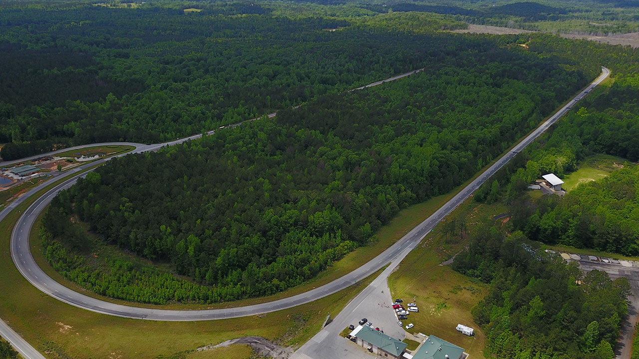 NCAT Test Track Aerial View
