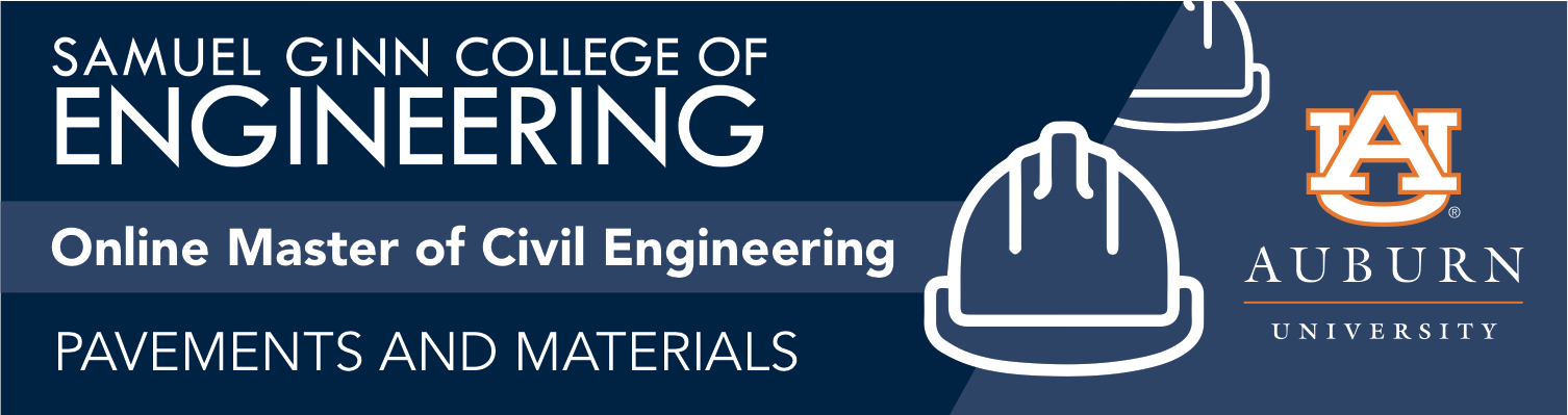 Samuel Ginn College of Engineering Online Master of Civil Engineering in Pavements in Materials