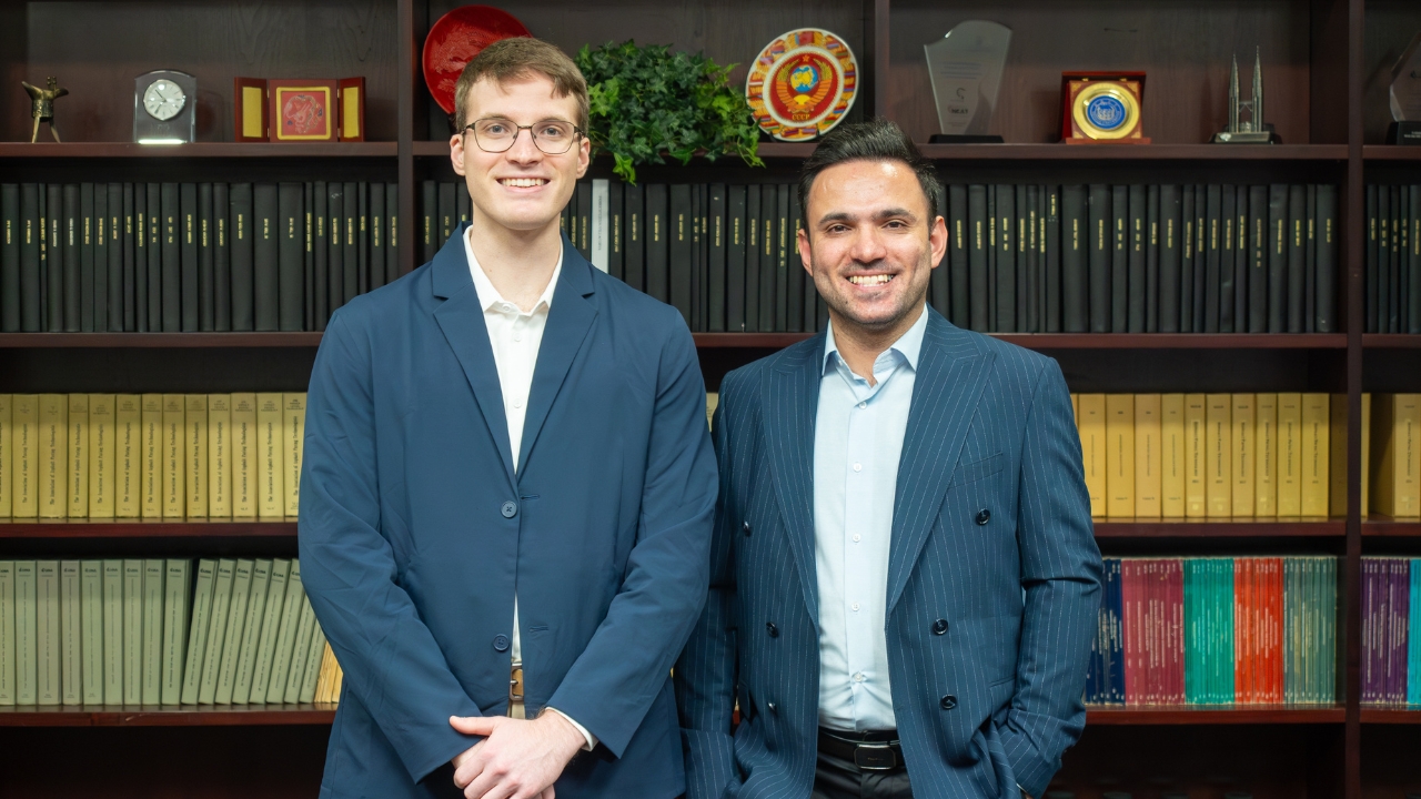 2026 NAPA Road Scholars new recipients, Matthew Kmetz and Mohammad Sadeghi
