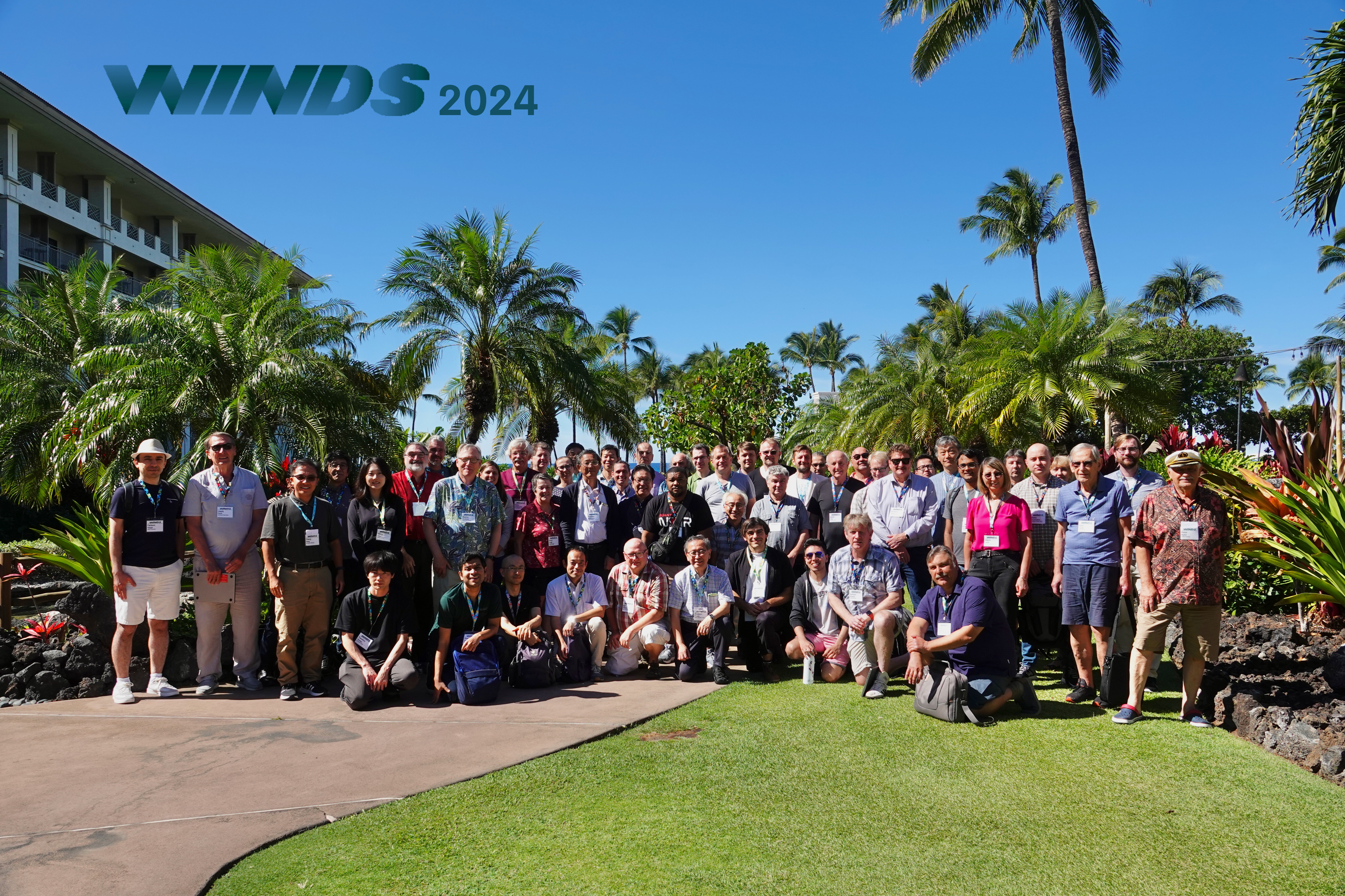 WINDS2024 Group Photo, predecessor of WINDS 2025 workshop